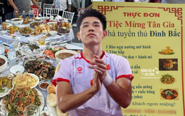 Cỗ nhà Đình Bắc đãi khách ở quê mừng nhà mới