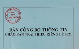 Những ai từng mua trái phiếu của công ty này, khẩn trương đến gặp công an để đảm bảo quyền lợi