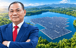 Ông Phạm Nhật Vượng sẽ phủ gần 700.000 tấm pin trên một hồ thủy điện ở Tây Bắc: Gấp đôi “kỷ lục gia” Đông Nam Á Citara của Indonesia
