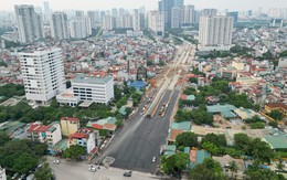 Hà Nội: Cận cảnh Vành đai 2,5 nối Tây Hồ Tây bắt đầu thảm nhựa, sắp thông xe