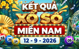 XSMN 12/9 - Kết quả XSMN ngày 12/9/2026 - Xổ số miền Nam ngày 12 tháng 9