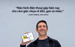 CEO Apple tung đòn về phía Android: “Màn hình điện thoại gập hiện nay cho cảm giác nhựa rẻ tiền, gợn và nhăn”