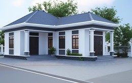 Xây nhà mái Nhật 1 tầng chữ L 140m² khoảng bao nhiêu tiền?