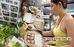 Phát hiện hàng bánh tráng thịt heo trong chợ Việt có 2 chị chủ đeo vàng kín tay