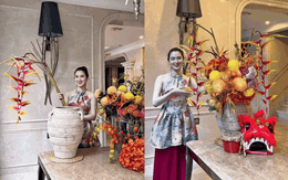 “Phú bà” Ngọc Loan lại khiến dân tình trầm trồ với bình hoa Trung thu toàn những loại hoa “xịn”