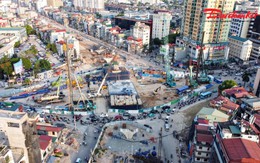 Hà Nội: Cho phép phương tiện đi vào làn BRT tại nút Láng Hạ - Giảng Võ