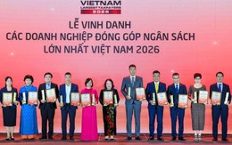 Vinh danh các ngân hàng nộp ngân sách nhiều nhất 2026: BIDV, MB, Techcombank, ACB nằm trong nhóm dẫn dắt