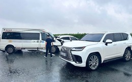 Xe Lexus chèn ép, dừng đột ngột trên cao tốc: Công an điều tra dấu hiệu tội phạm