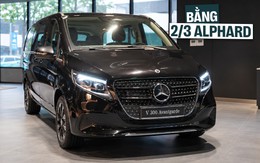 Mercedes-Benz V-Class giảm giá kỷ lục 600 triệu tại Việt Nam: Thực tế còn gần 2,8 tỷ đồng, bằng 2 chiếc Carnival hybrid
