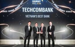 Techcombank lần thứ 6 liên tiếp được Euromoney vinh danh “Ngân hàng Tốt nhất Việt Nam”