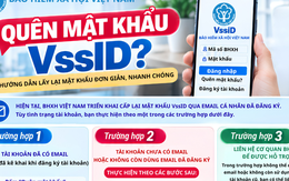 Hướng dẫn lấy lại mật khẩu VssID qua email cá nhân đã đăng ký