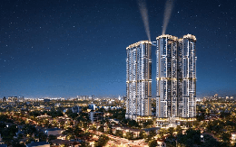 Việt Nam đang sở hữu toà tháp đôi có cầu kính trên không cao nhất cả nước, xác lập kỷ lục ngay ngày khánh thành
