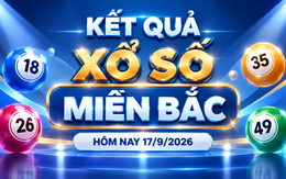 XSMB 17/9 - Kết quả xổ số miền Bắc hôm nay thứ Năm ngày 17/9/2026
