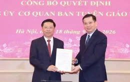 Ông Trần Thanh Lâm giữ chức Bí thư Đảng ủy cơ quan Ban Tuyên giáo Trung ương