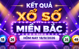 XSMB 18/9 - Kết quả xổ số miền Bắc hôm nay 18/9/2026 - XSMB ngày 18 tháng 9