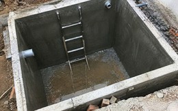 Lời khuyên cho những gia đình chuẩn bị xây bể nước ngầm