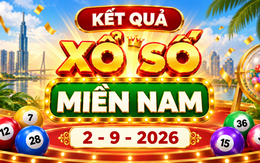 XSMN 2/9 - Xổ số miền Nam hôm nay ngày 2/9/2026