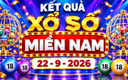 XSMN 22/9 - Kết quả XSMN ngày 22/9/2026 - Xổ số miền Nam ngày 22 tháng 9