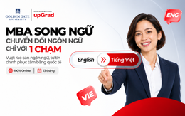 upGrad ra mắt MBA song ngữ chuyển đổi từ Golden Gate University