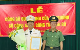 Công bố quyết định của Bộ trưởng Công an về công tác cán  bộ
