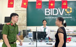 1 khách hàng SN 1970 đến BIDV để thực hiện giao dịch số tiền 25 triệu đồng: Công an nhận tin báo vào cuộc xác minh
