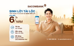 Tối ưu tài khoản thanh toán với sản phẩm Sinh Lời Tài Lộc của SACOMBANK