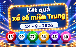 XSMT 24/9 - Kết quả xổ số miền Trung hôm nay 24/9/2026 - XSMT ngày 24 tháng 9