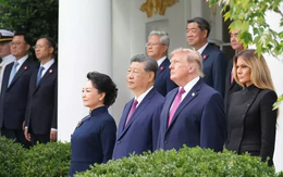 Tổng thống Mỹ Donald Trump đón Chủ tịch Trung Quốc Tập Cận Bình tại Nhà Trắng