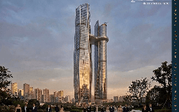 Tòa tháp đôi cao 568m được đề xuất xây ở Hà Nội, dự kiến vượt Petronas Twin Towers của Malaysia trở thành cao nhất thế giới: Huy động máy xúc tháo dỡ công trình trên khu đất dự án