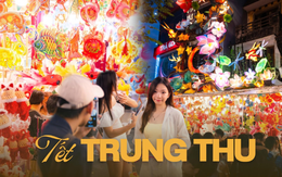 Đêm Trung thu: Hàng Mã chìm trong biển người, cấm xe 24/24, TP.HCM mưa vừa ngớt giới trẻ liền xuống đường