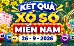 XSMN 26/9 - Kết quả XSMN ngày 26/9/2026 - Xổ số miền Nam ngày 26 tháng 9