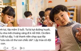 Cô giáo mầm non suýt ngất xỉu trong lớp, phản ứng của học sinh khiến ai nấy cười ngất: Quá đáng yêu, quá ấm áp!