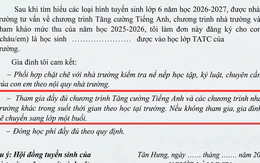 TPHCM: Phụ huynh tố phải đăng ký môn liên kết, học sinh mới được học bán trú?