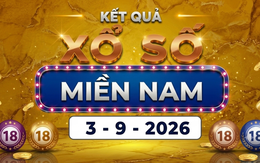 XSMN 3/9 - Xổ số miền Nam hôm nay 3/9/2026