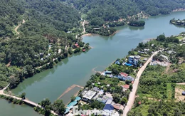 Loạt villa, homestay quanh hồ Đồng Đò đóng cửa