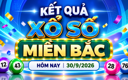 XSMB 30/9 - Kết quả xổ số miền Bắc ngày 30 tháng 9