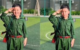 Con trai Hòa Minzy cao lớn phổng phao, nhận nhiệm vụ đặc biệt trong kỳ nghỉ lễ