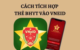 Cách tích hợp Thẻ BHYT trên ứng dụng VNeID mới nhất
