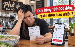 Bán 100.000 đồng đồ ăn trên app, gần 80.000 đồng 'bốc hơi' sau 3 khoản chi: Chủ quán phở ở Hà Nội tiết lộ cuộc đua tốn tiền sau mỗi đơn hàng