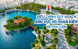 Diện mạo dự kiến khu vực hồ Hoàn Kiếm và phụ cận tầm nhìn 100 năm