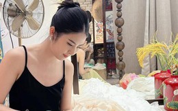 Hoa hậu Ngọc Hân đi xin việc ở tuổi U40