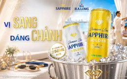 Bia Hạ Long nâng cấp Sapphire Golden theo xu hướng mới