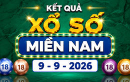XSMN 09/09 - Kết quả XSMN ngày 9/9/2026 - Xổ số miền Nam ngày 9 tháng 9