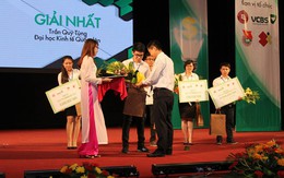 Trần Quý Tùng - sinh viên ĐH Kinh tế quốc dân trở thành quán quân của I-Invest 2014!