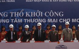 Khởi công trung tâm thương mại chợ Mơ