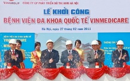 VIC: Khởi công xây dựng bệnh viện đa khoa quốc tế VinMedicare tại khu Eco City