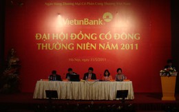 Vietinbank: Thông qua phương án tăng vốn điều lệ năm 2011 lên 23.800 tỷ đồng