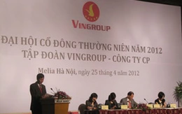 ĐHCĐ VIC: Đặt kế hoạch hơn 4.200 tỷ lợi nhuận trước thuế năm 2012