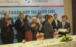 Eximbank tham gia góp vốn 11% vào Air Mekong