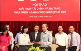 Ngân hàng cung vốn rẻ cho công nghiệp hỗ trợ